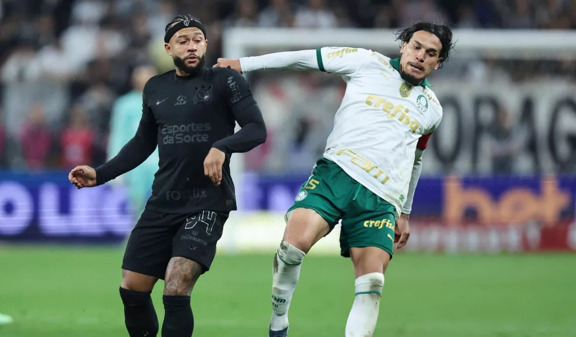 O Dérbi Paulista entre Palmeiras e Corinthians acontece na quinta-feira, às 20h de Brasília, no Allianz Parque.
