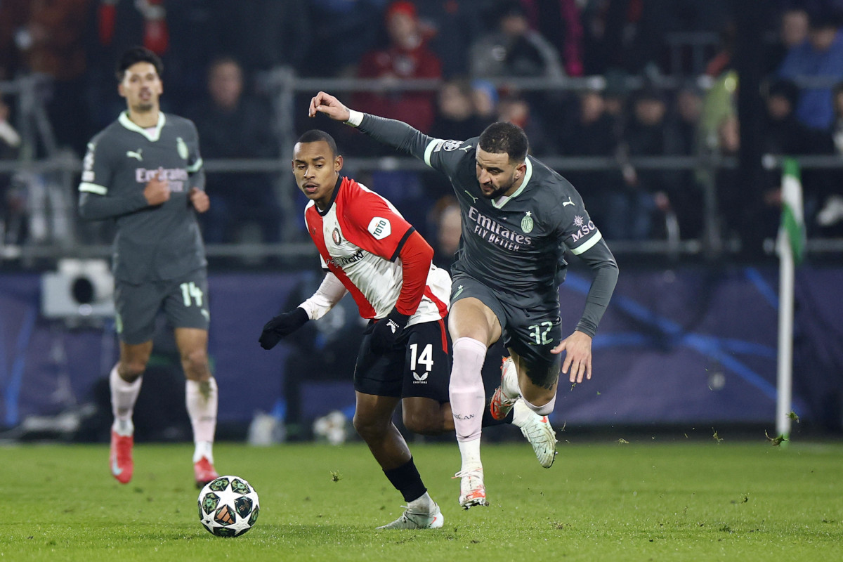Milan e Feyenoord jogam no San Siro pela vaga na próxima fase da UEFA Champions League.