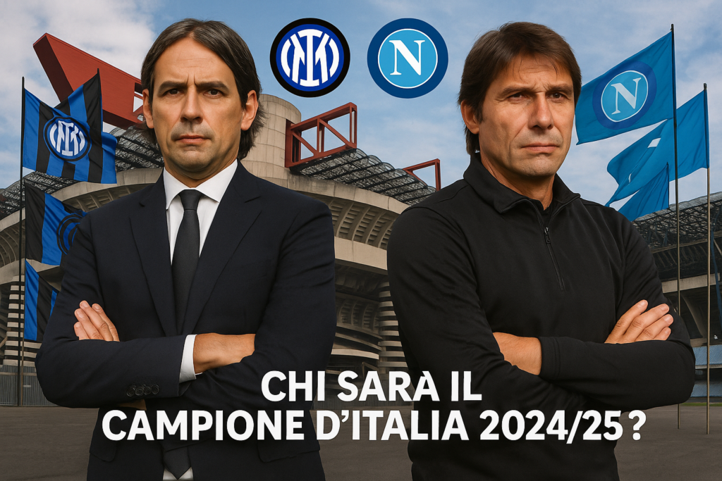 A sexta-feira, 23 de maio, vai revelar o Campeão Italiano da temporada 2024/25. E a definição acontece na 38º rodada, a última da temporada.