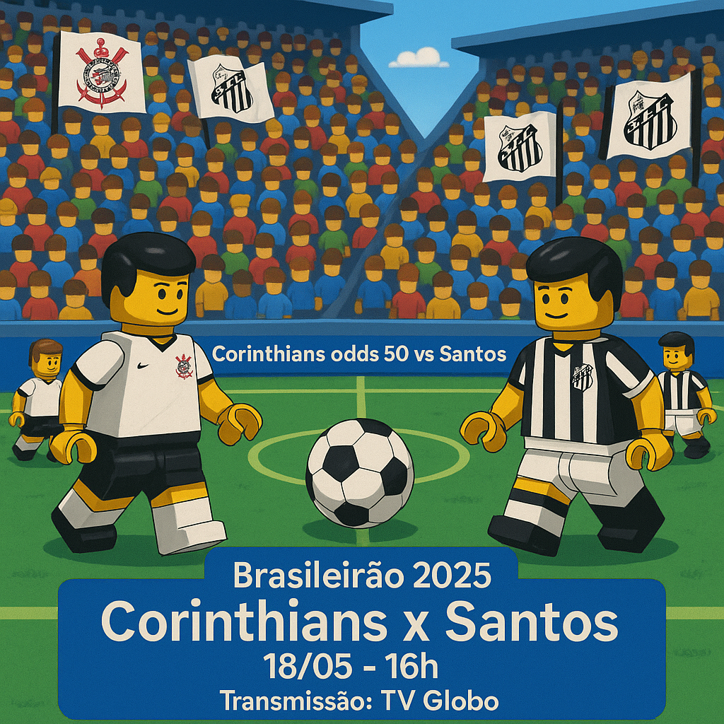 O “Clássico Alvinegro” entre Corinthians e Santos pelo Brasileirão, tem um peso importante na sequência de temporada dos rivais.