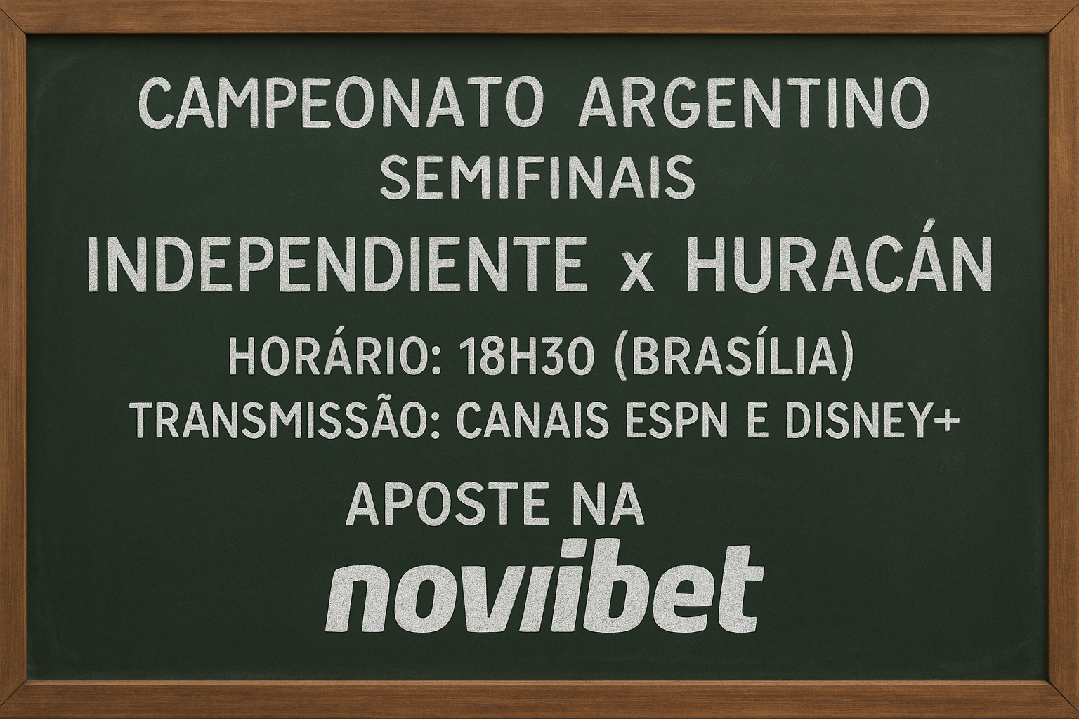 Valendo vaga na final do Torneio Apertura do Campeonato Argentino de 2025, o Independiente recebe o Huracán neste sábado, 24 de maio, às 18h30 de Brasília, no Estádio Libertadores de América, em Avellaneda.