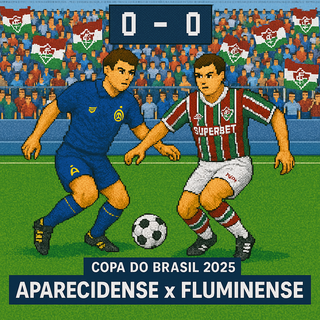 O Estádio Mané Garrincha é o palco do confronto entre Aparecidense x Fluminense pela terceira fase da Copa do Brasil 2025.