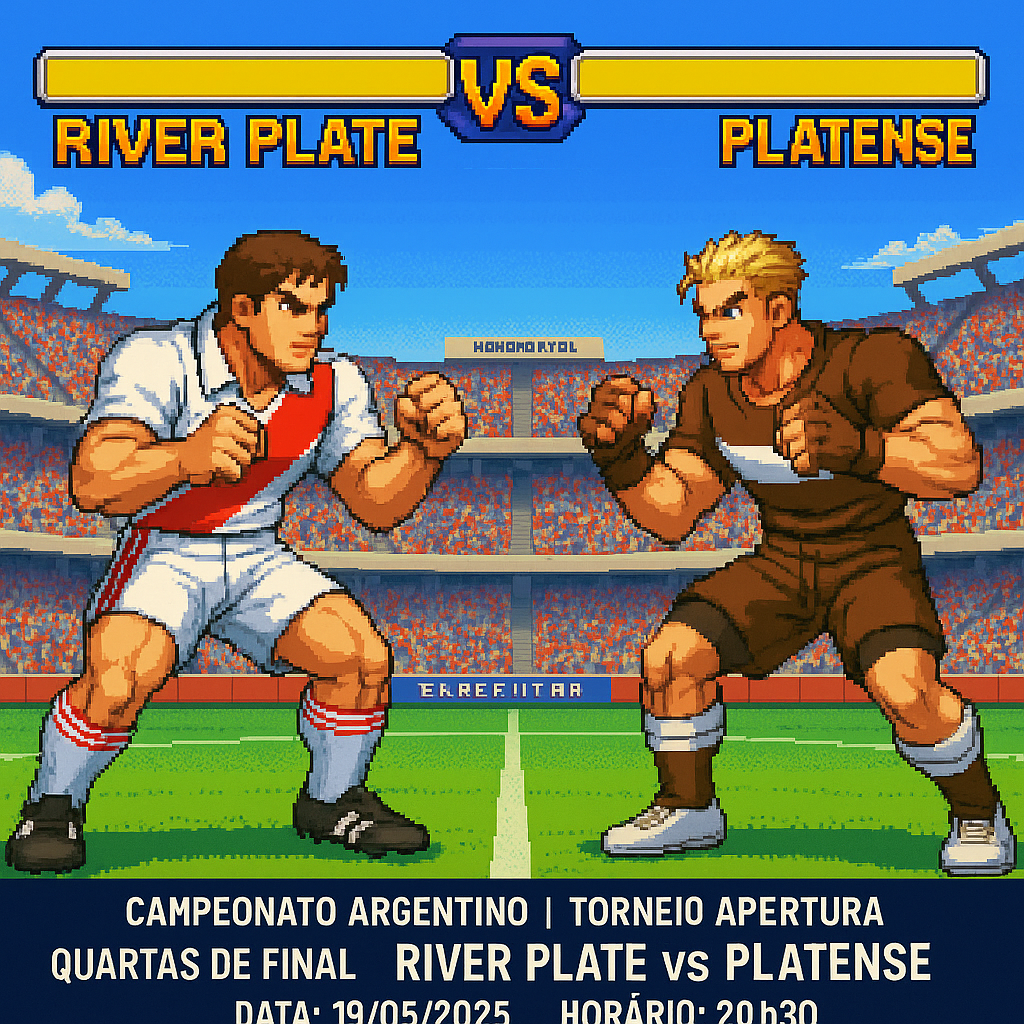 O River Plate recebe o Platense nesta terça-feira, 20 de maio, pelas quartas de final do Campeonato Argentino.