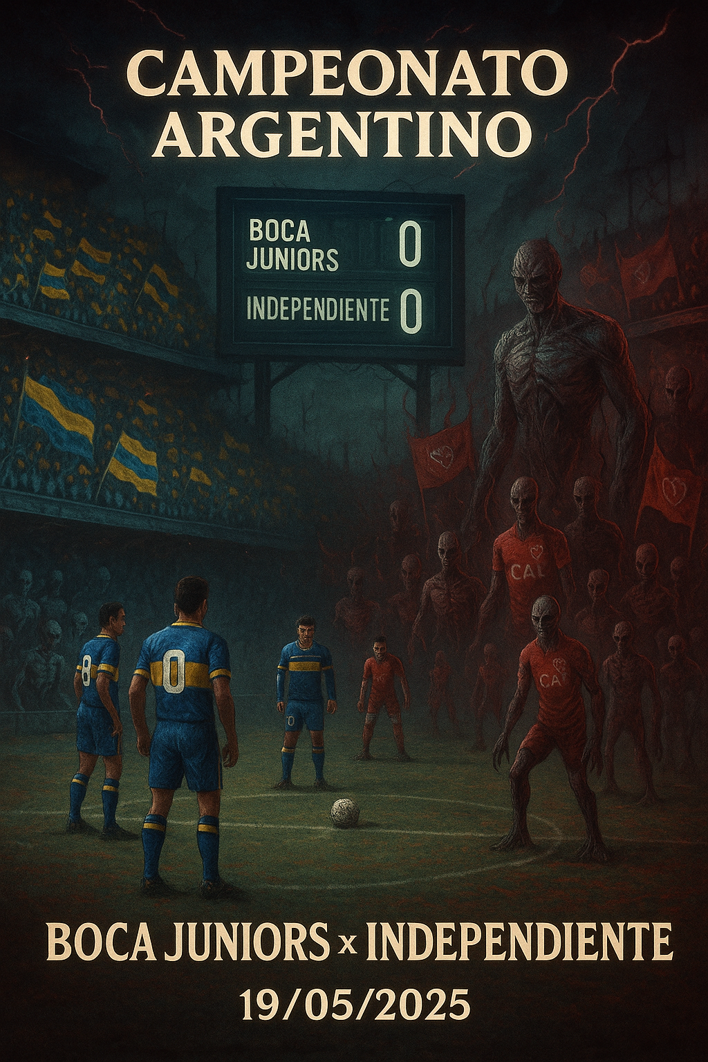 Palpite: Boca Juniors x Independiente - Campeonato Argentino - 19/05/2025