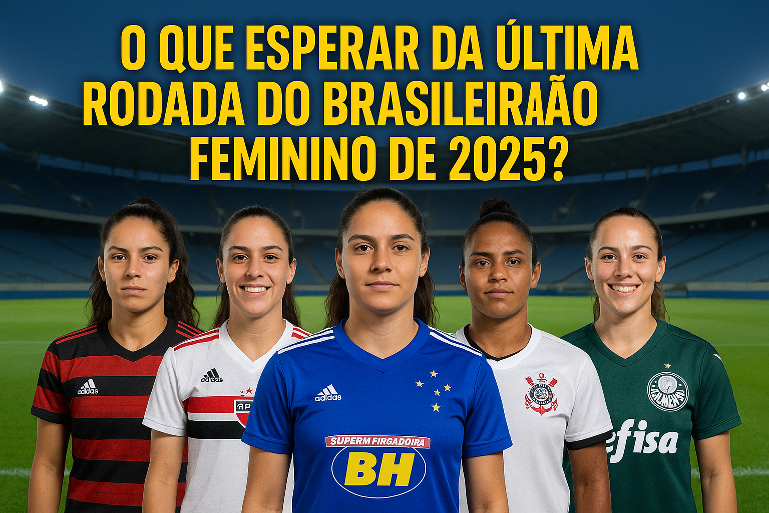 Tudo o que você precisa saber para apostar na última rodada do Brasileirão Feminino 2025