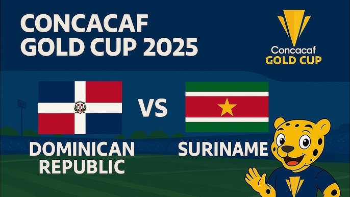 Eliminadas, República Dominicana e Suriname entram em campo pela 3º rodada do Grupo A da Copa Ouro de 2025. O confronto está marcado para o domingo, 22 de junho, às 23h no horário de Brasília.