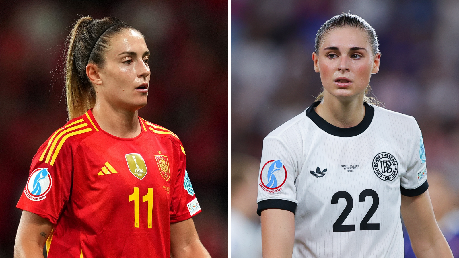 Alemanha e Espanha se enfrentam nesta quarta-feira, 23 de julho, às 16h (Brasília), pelas semifinais da Eurocopa Feminina de 2025.