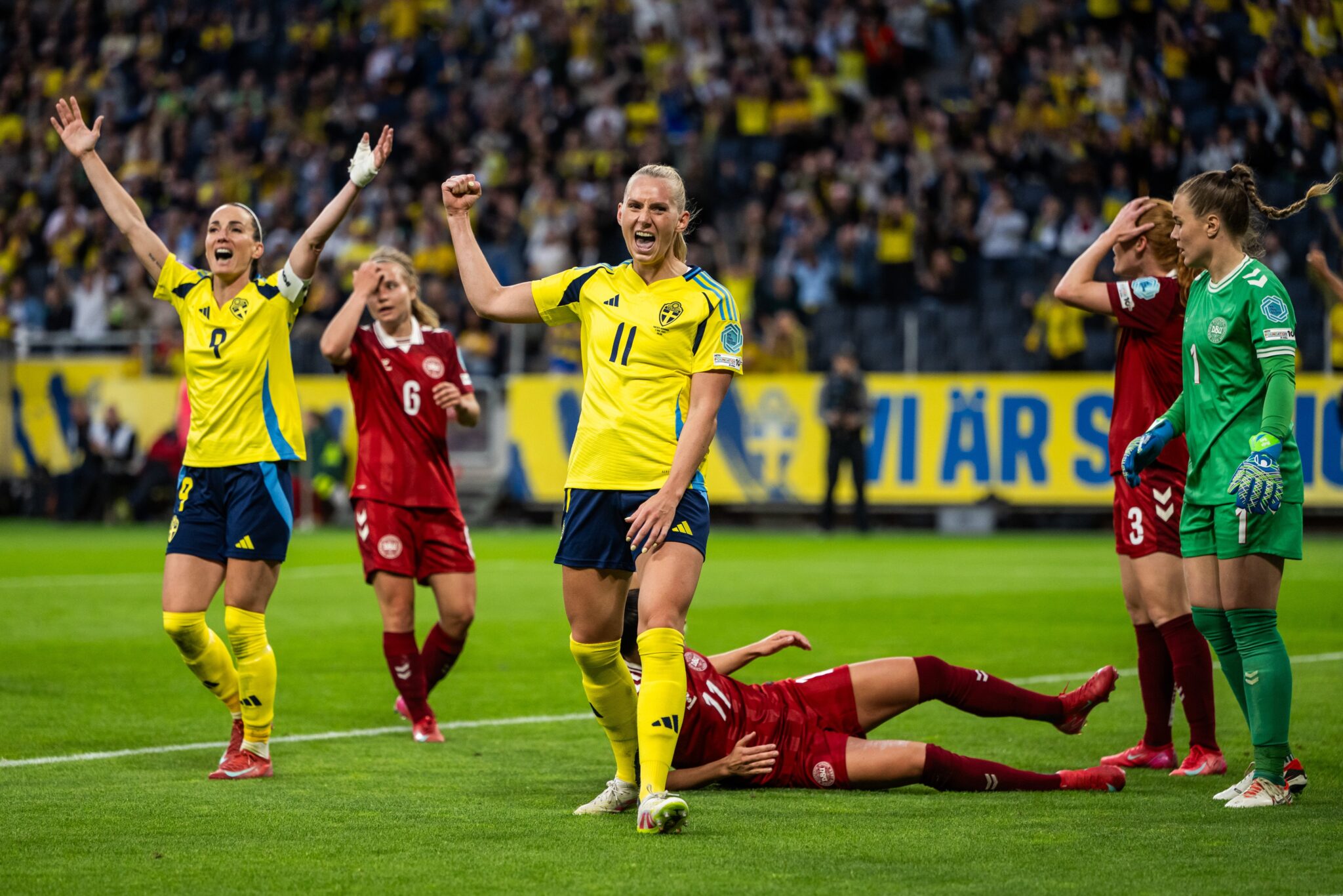 Palpite: Dinamarca Feminina x Suécia Feminina - Prognóstico Eurocopa | 04/07/2025
