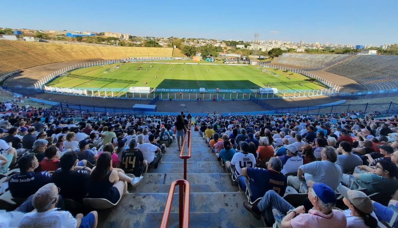 Grêmio Prudente e Francana se enfrentam neste sábado, 13/09, às 16h (Brasília), pelo jogo de volta das quartas de final da Copa Paulista de 2025.