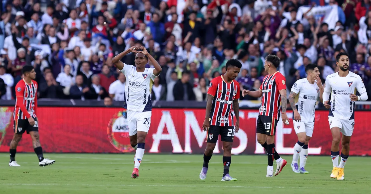 Na quinta-feira, 25 de setembro, às 19h (Brasília), São Paulo e LDU jogam pela partida de volta das quartas de final da Copa Libertadores 2025.