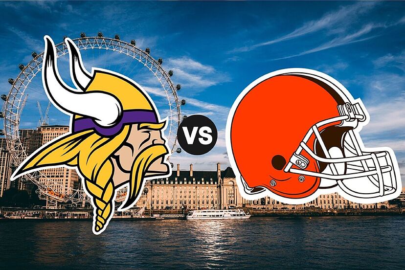 Confira onde assistir ao jogo entre Cleveland Browns x Minnesota Vikings, o melhor palpite, lesionados NFL 2025 Londres