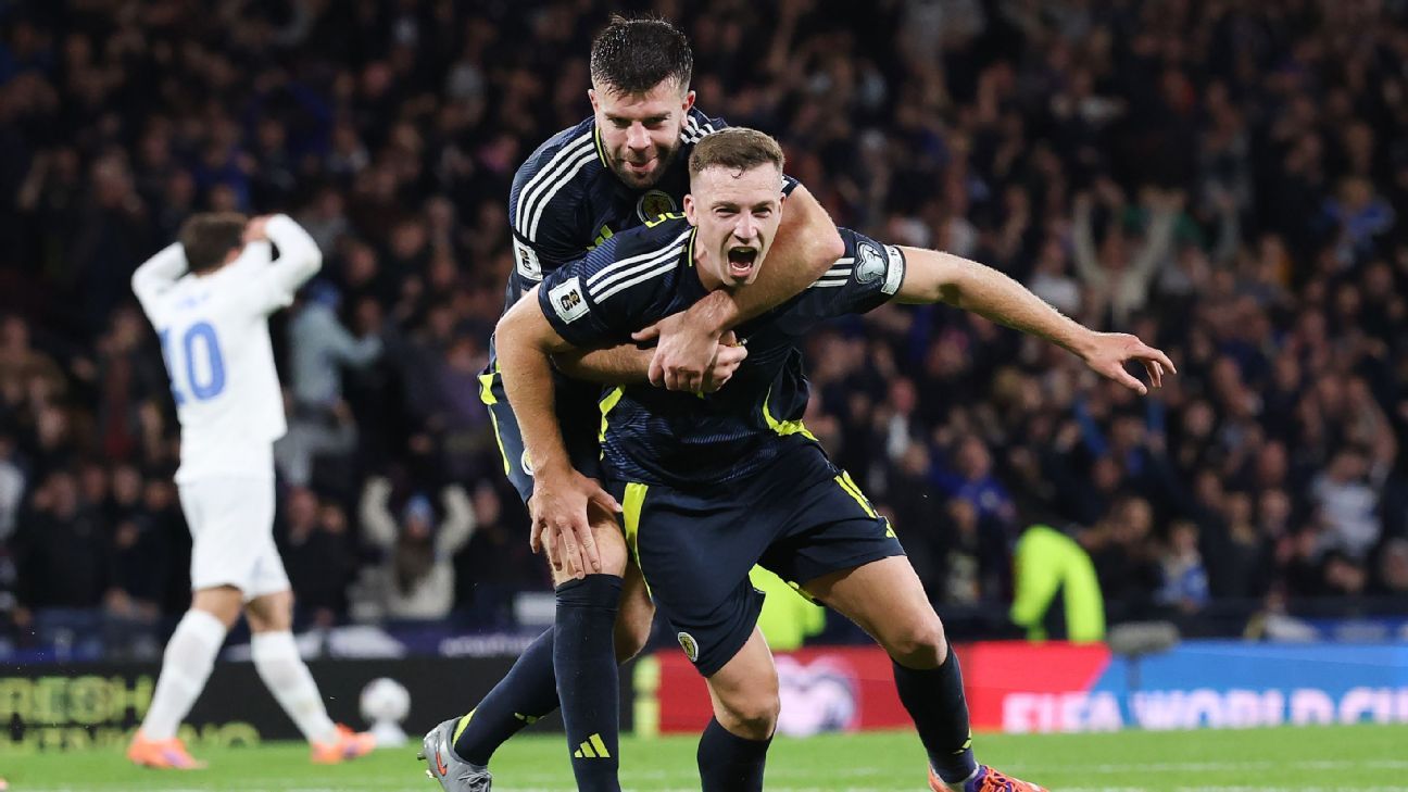 Confira onde assistir ao jogo entre Escócia x Bielorrússia pelas Eliminatórias Copa do Mundo, os melhores palpites e as estatísticas dos times.