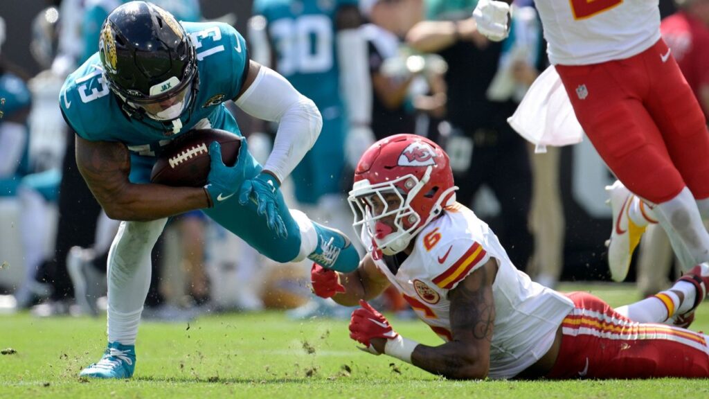 Confira onde assistir ao jogo entre Jacksonville Jaguars x Kansas City Chiefs pela Semana 5 da NFL, palpites, lesionados e probabilidades para o vencedor
