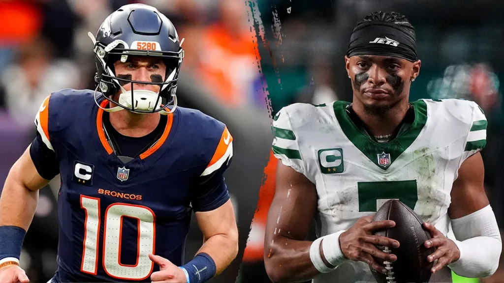 Confira a análise completa para a partida entre New York Jets x Denver Broncos pela Semana 6 da NFL 2025. Onde assistir, estatísticas e palpite.