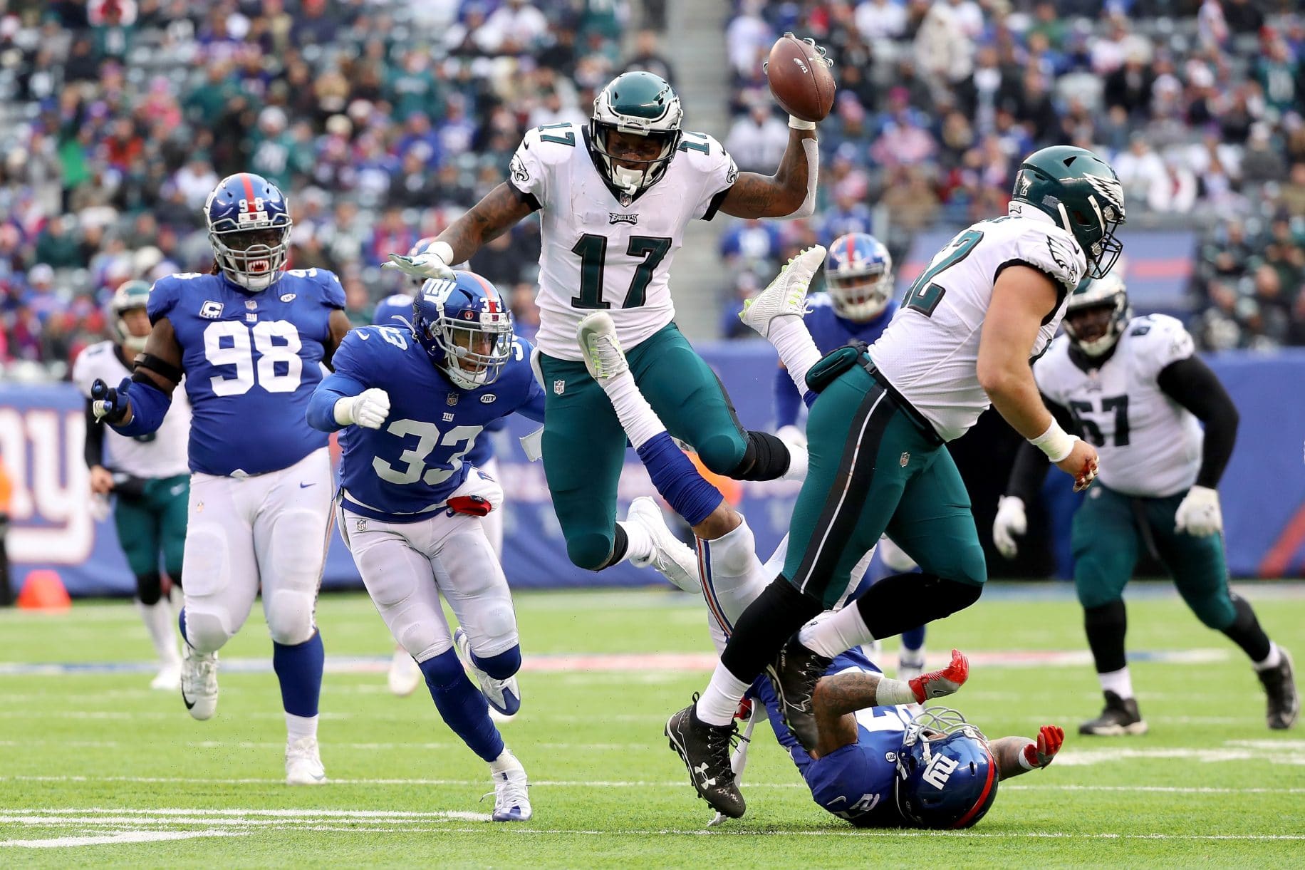 Confira a análise completa, os lesionados e o melhor palpite para New York Giants x Philadelphia Eagles na Semana 6 da NFL