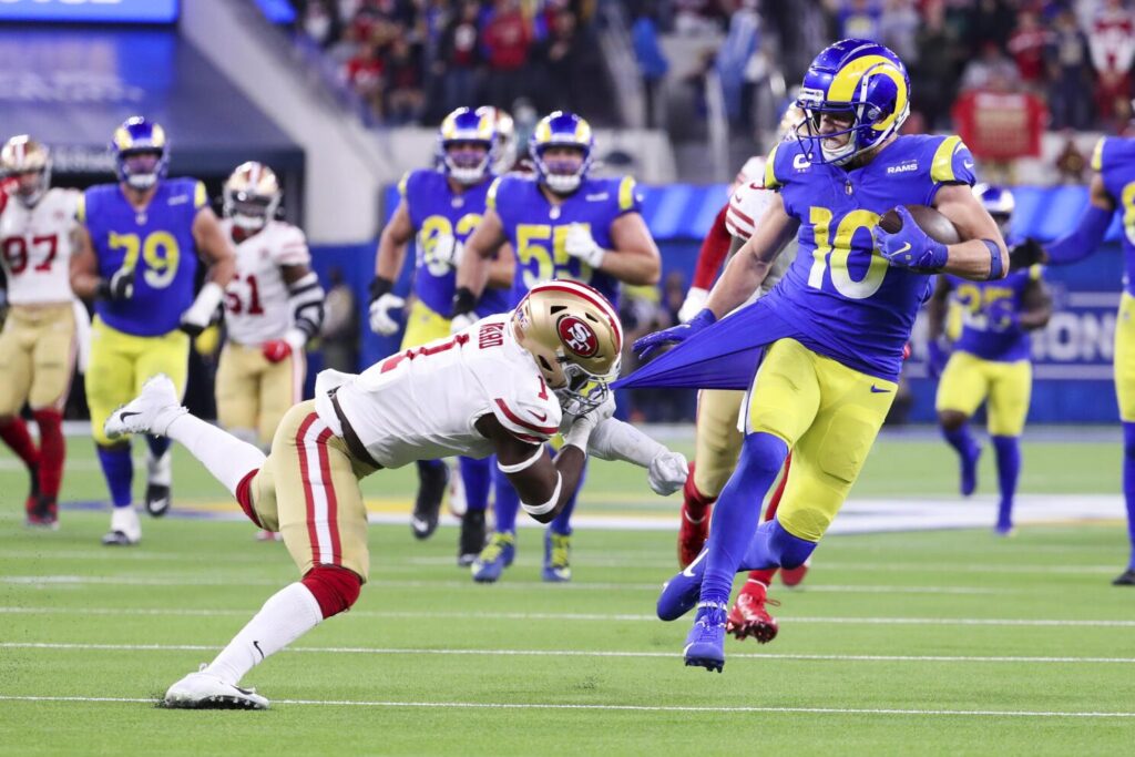 A Semana 5 da NFL tem início com o tradicional jogo de quinta-feira à noite, no dia 2 de outubro. O Los Angeles Rams recebe o San Francisco 49ers no SoFi Stadium.