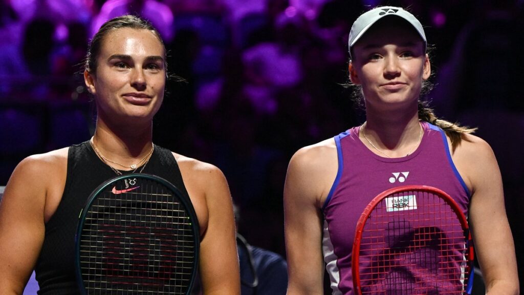 Palpites Aryna Sabalenka Elena Rybakina WTA Finals (08/11/2025) Onde Assistir, Melhores Apostas e Prognóstico