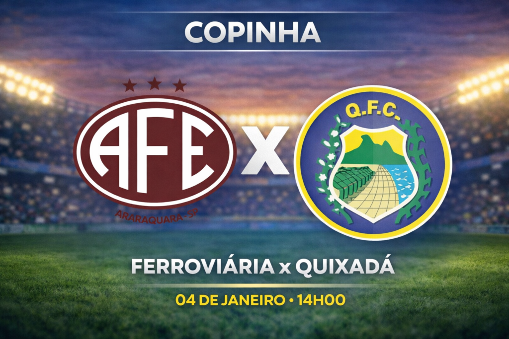Palpite: Ferroviária x Quixadá - Copinha 2026 (04/01)
