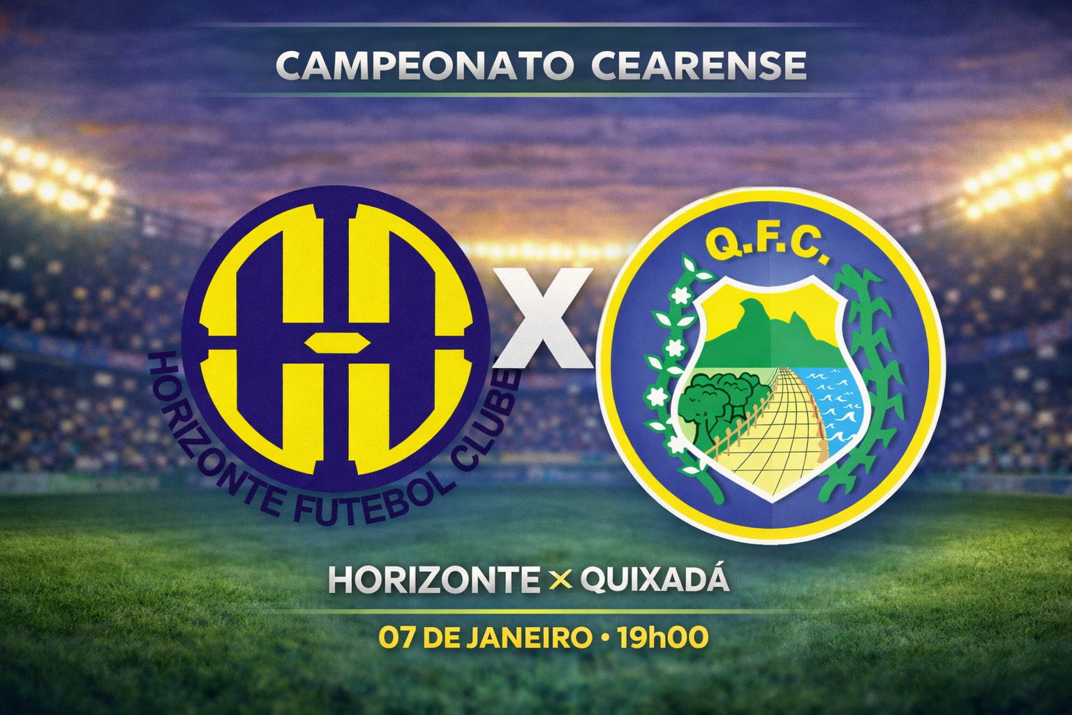 Palpite: Horizonte x Quixadá - Campeonato Cearense (07/01)
