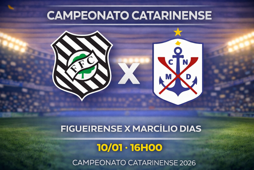 Palpite: Figueirense x Marcílio Dias - Prognóstico Campeonato Catarinense (10/01/2026)