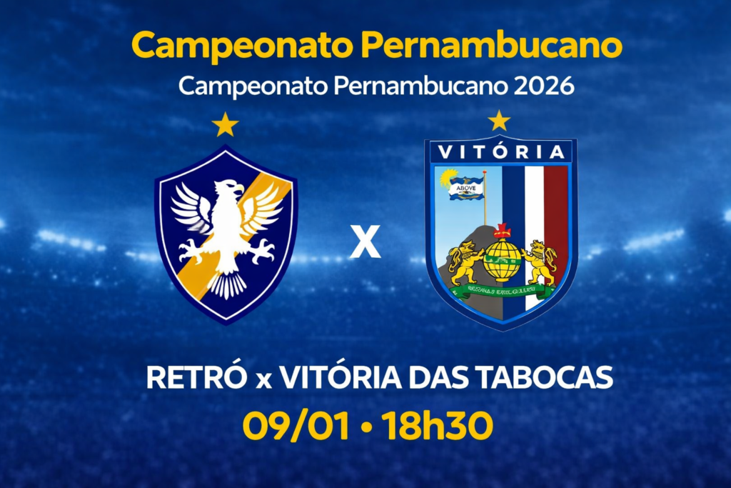 Palpite: Retrô x Vitória das Tabocas - Campeonato Pernambucano 09/01/2026