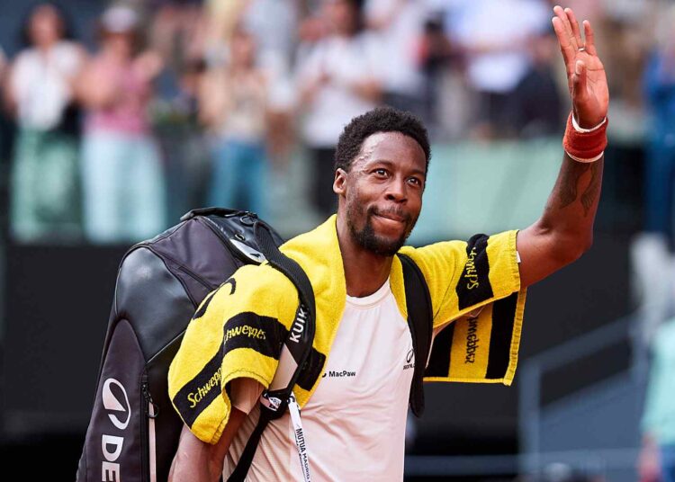 Descubra onde assistir ao vivo, as estatísticas e o melhor palpite para Hugo Gaston x Gael Monfils em Roland Garros 25/05/2026.