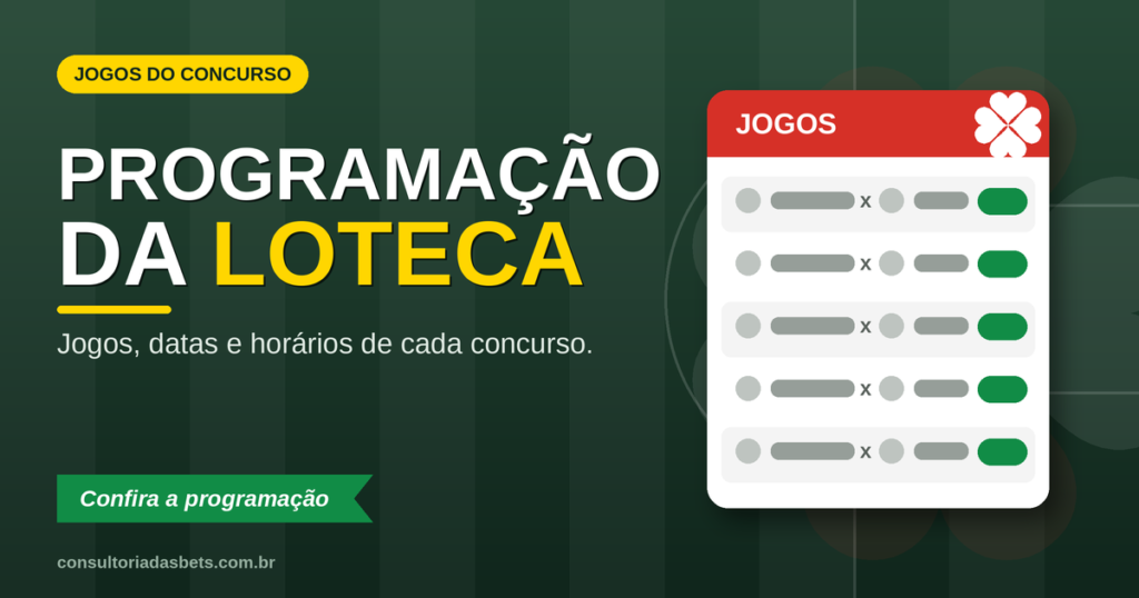 Programação Loteca