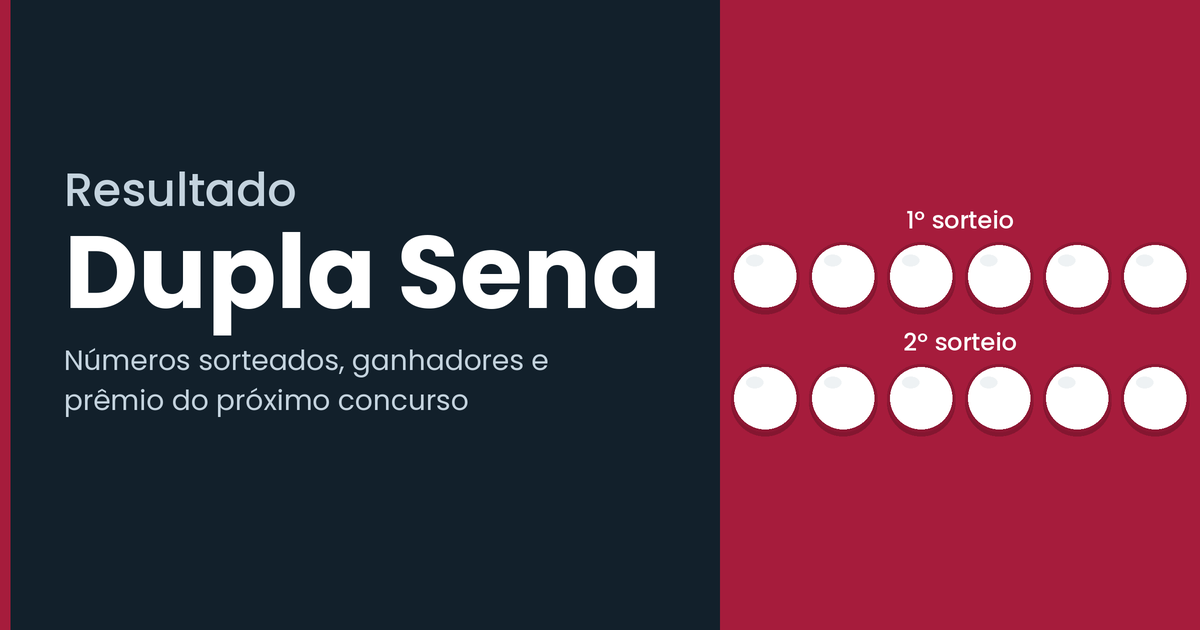 Resultado Dupla-Sena